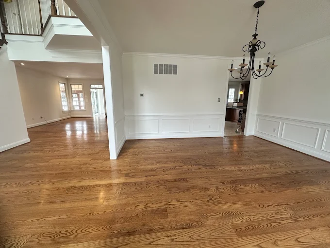dining area of home in Rockville, MD